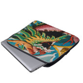 Dragon Laptopschutzhülle (Vorne Knopf)