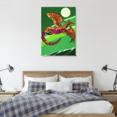 Dragon Leinwanddruck (Insitu (Schlafzimmer))