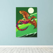 Dragon Leinwanddruck (Insitu (Holzboden))