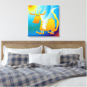 Dragon Leinwanddruck (Insitu (Schlafzimmer))