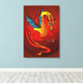 Dragon Leinwanddruck (Insitu (Holzboden))