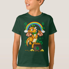 Dragon Leprechaun St Patricks Day Irish T-Shirt