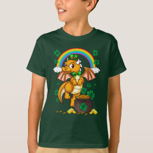 Dragon Leprechaun St Patricks Day Irish T-Shirt