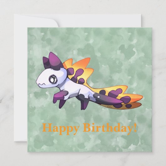 Dragon let’s Party  Karte (Vorderseite)