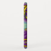 DRAGON-LIEBE, GOLD-ZELLTIKKNOTEN-ZEICHEN, Lila Case-Mate iPhone Hülle (Hinten/Rechts)