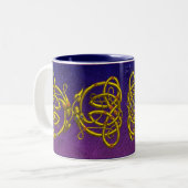 DRAGON LIEBE ZWEIFARBIGE TASSE (Vorderseite Links)