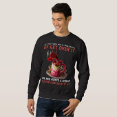 Dragon Ließ mir, dir ein großes Glas zu gießen Sweatshirt (Vorne ganz)