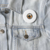 Dragon liest Bücher mit Fall Pumpkin Fant Button (Beispiel)