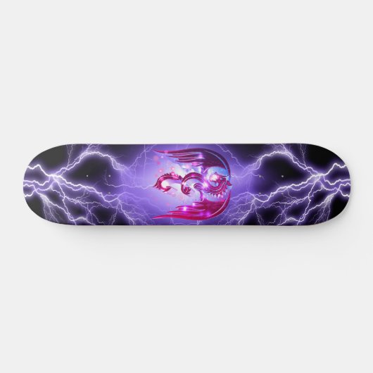 Dragon Lightning Skateboard (Horizontal)