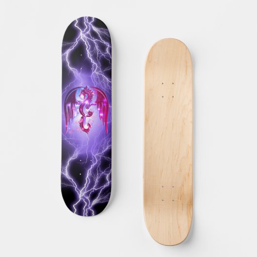Dragon Lightning Skateboard (Vorderseite)
