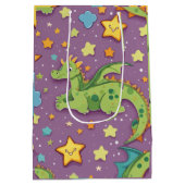 Dragon lila mittlere geschenktüte (Rückseite)
