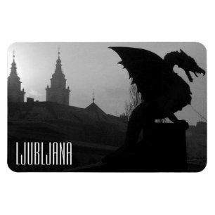 Dragon-Ljubljana-Brücke Magnet