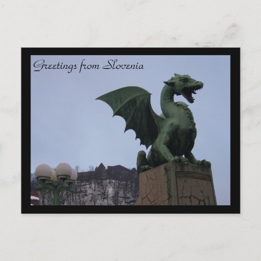 Dragon Ljubljana Postkarte (Vorderseite)