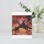 Dragon Lord Postkarte (Stehend Vorderseite)