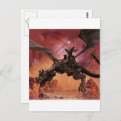 Dragon Lord Postkarte (Vorne/Hinten)
