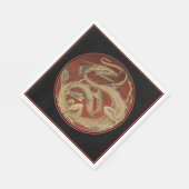Dragon Lore - Jugendstil Serviette (Ecke)