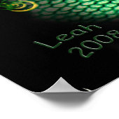 ~Dragon Lore~ Magischer Grüner Drache Poster (Ecke)