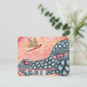 Dragon Lore - Postcard Postkarte (Stehend Vorderseite)