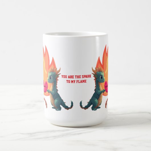 Dragon Love Mug Kaffeetasse (Mittel)