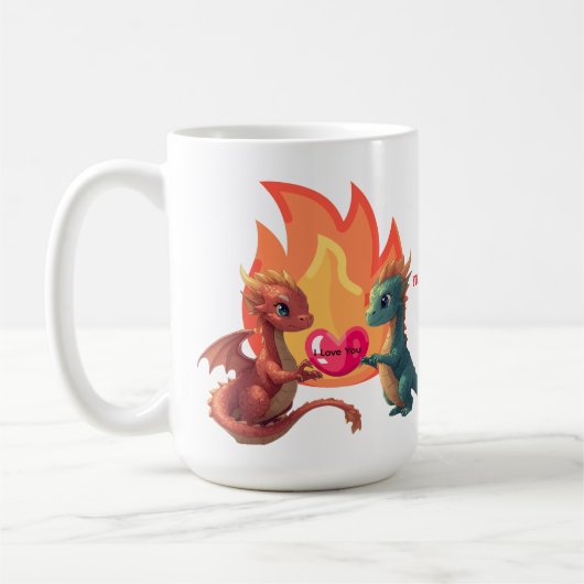 Dragon Love Mug Kaffeetasse (Links)