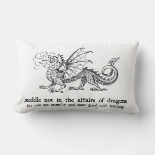 Dragon Lumbar Pillow Lendenkissen