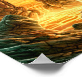 DRAGON MAGE von Kerem Beyit Poster (Ecke)