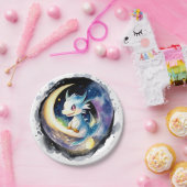 Dragon Magic Baby Dusche Pappteller (Party)