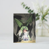 Dragon Magic Postkarte (Stehend Vorderseite)