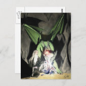 Dragon Magic Postkarte (Vorne/Hinten)