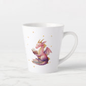 Dragon & Magic Tree Water Flasche - Personalisiert Milchtasse (Rechts)