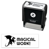 Dragon Magical Work Self-Inking Briefmarke Permastempel (Beispiel)