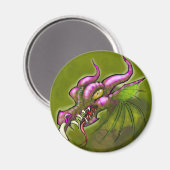 Dragon Magnet (Vorderseite/Rückseite)