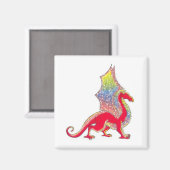 Dragon Magnet (Vorderseite/Rückseite)