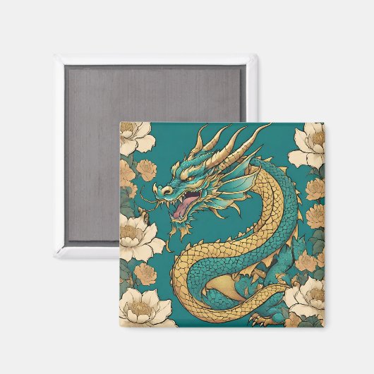Dragon Magnet (Vorderseite/Rückseite)
