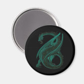 Dragon Magnet (Vorderseite/Rückseite)