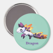 Dragon Magnet (Vorderseite/Rückseite)
