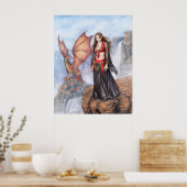 Dragon Maiden Poster (Küche)