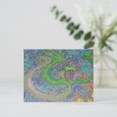 Dragon Mail Postkarte (Stehend Vorderseite)
