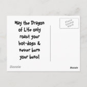 Dragon Mail Postkarte (Rückseite)