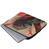 Dragon Majestät - Abstrakter Expressionismus Laptopschutzhülle (Vorne Knopf)