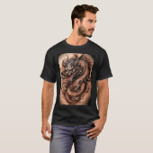"Dragon Majestät: Eine chinesische Tinte-Symphonie T-Shirt (Vorne ganz)