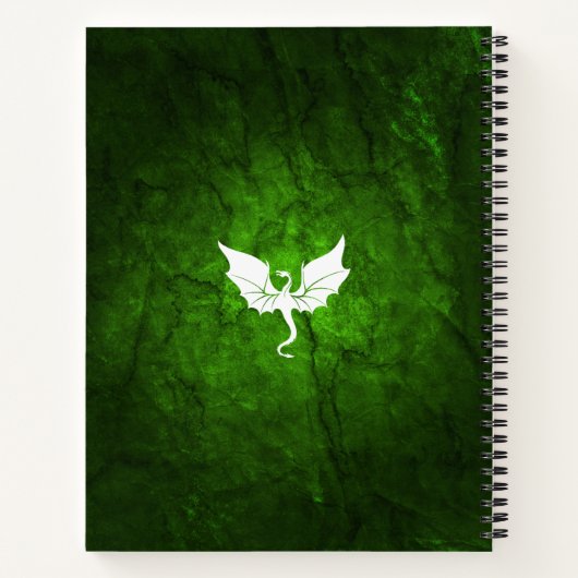 Dragon-Mama Notizblock (Rückseite)