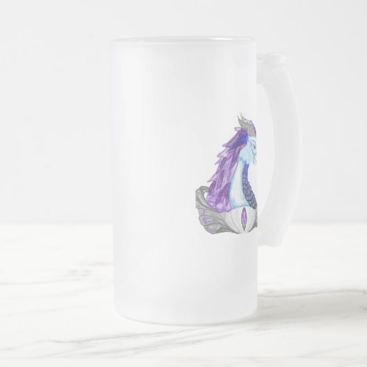Dragon mattierte Tasse (VorderseiteRechts)