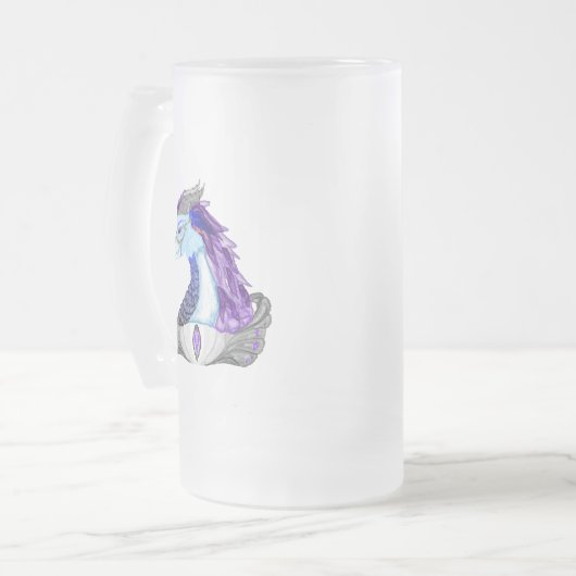 Dragon mattierte Tasse (Vorderseite Links)