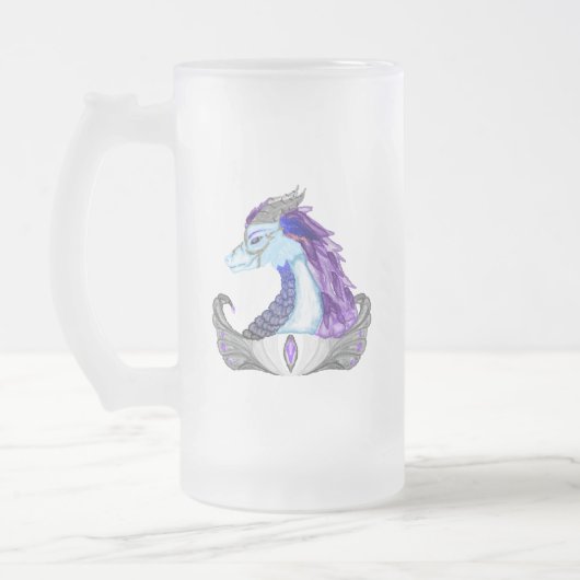 Dragon mattierte Tasse (Links)
