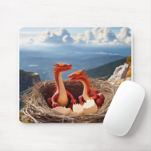 Dragon-Maus-Pad Mousepad (Mit Mouse)