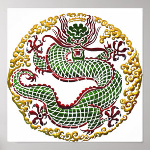 Dragon Medallion Poster