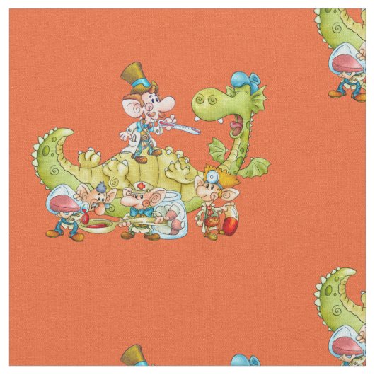 Dragon Medics Stoff (Nahaufnahme)