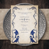 Dragon Medieval Fantasy Wedding