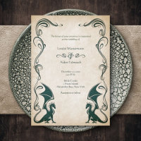Dragon Medieval Fantasy Wedding